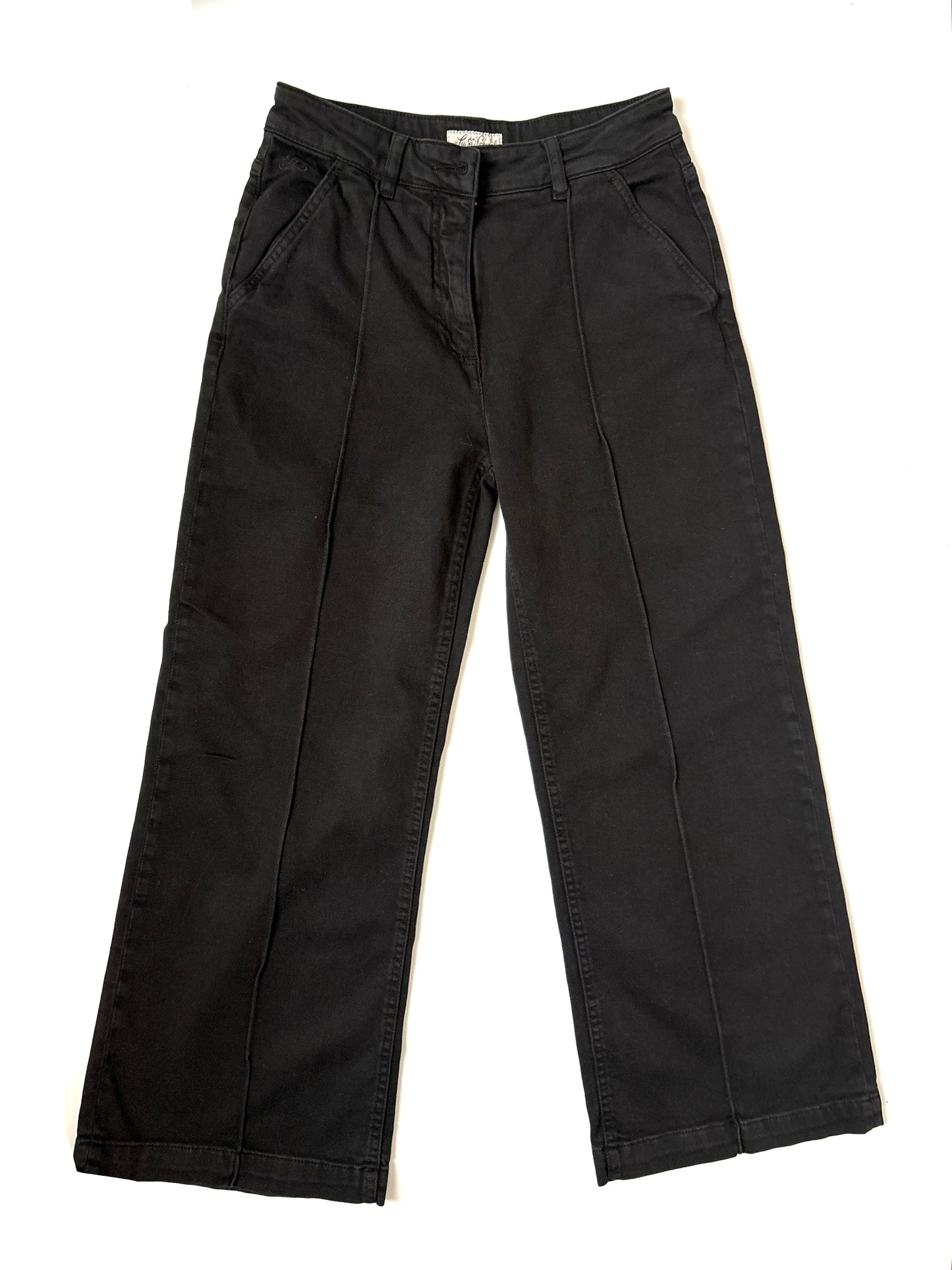 Luisa Spagnoli Amazzonia Wide Leg Cropped Trousers 