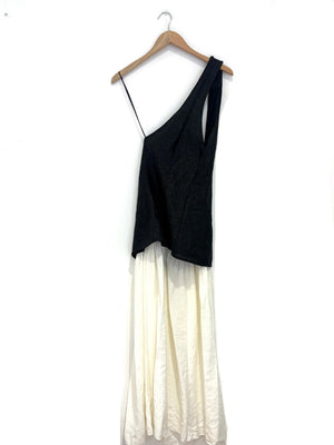 Massimo Dutti Studio Drop Waist Dress S