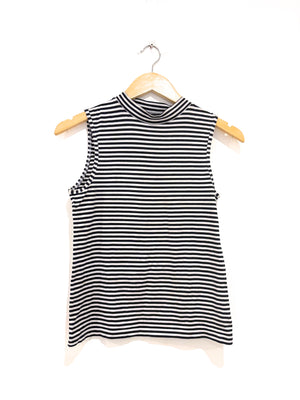 Theory Striped Jersey Top XS