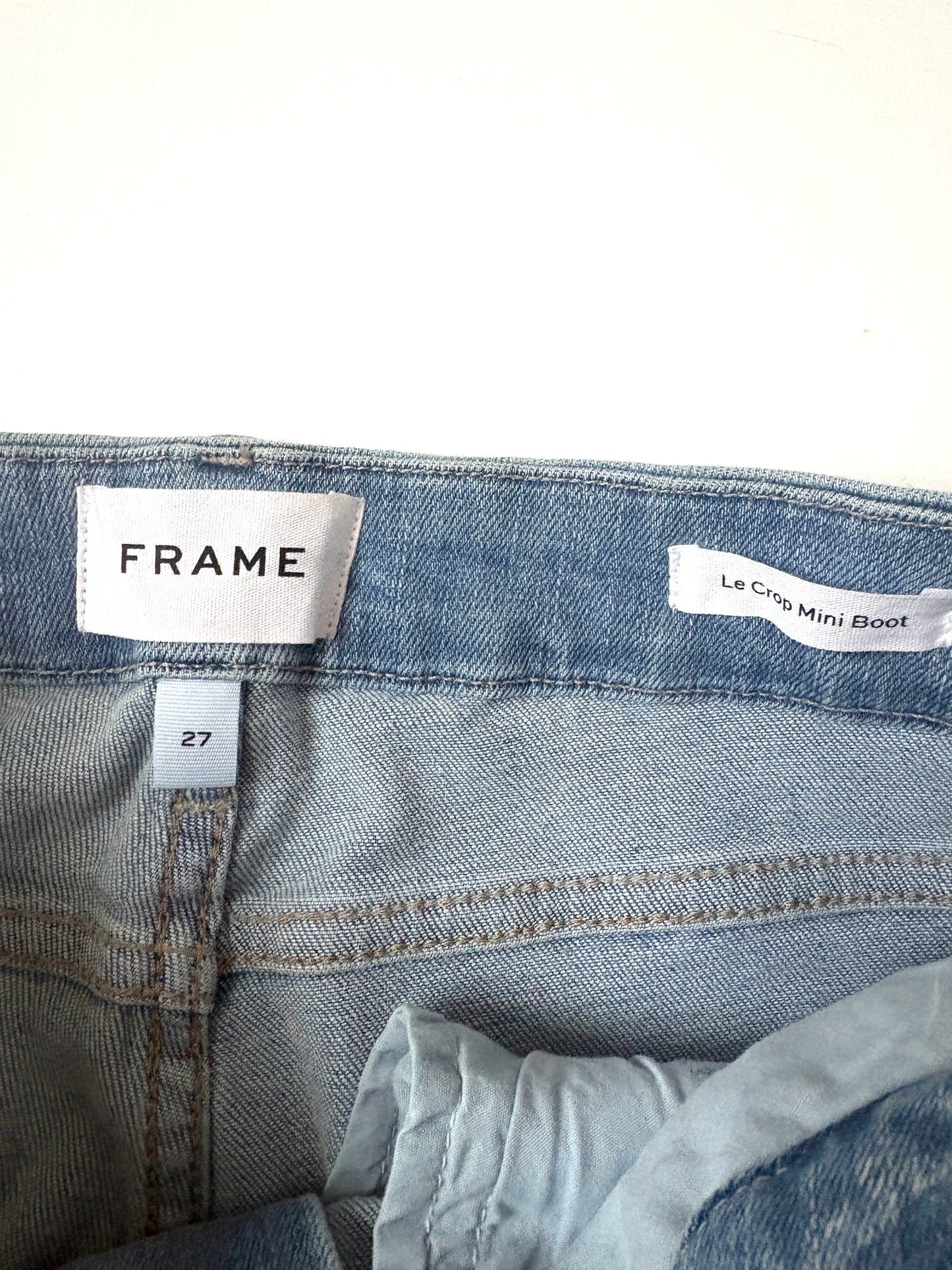 Frame Le Crop Mini Boot Jeans 27"