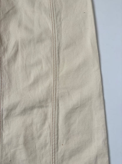 Zara Cream Twill Jeans UK 10