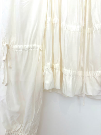 All Saints Kimi Silk Blend Top UK 8