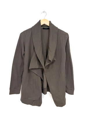 All Saints Stone Dahlia Zip Up Cardigan S