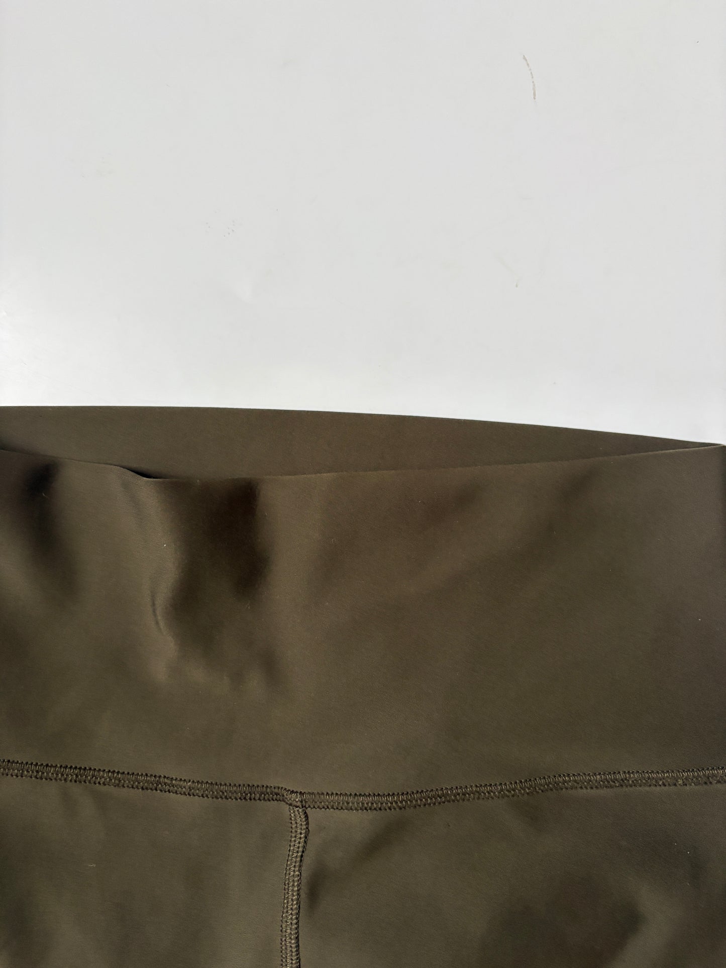 Alo Yoga High-Waist Khaki Cropped Legging L