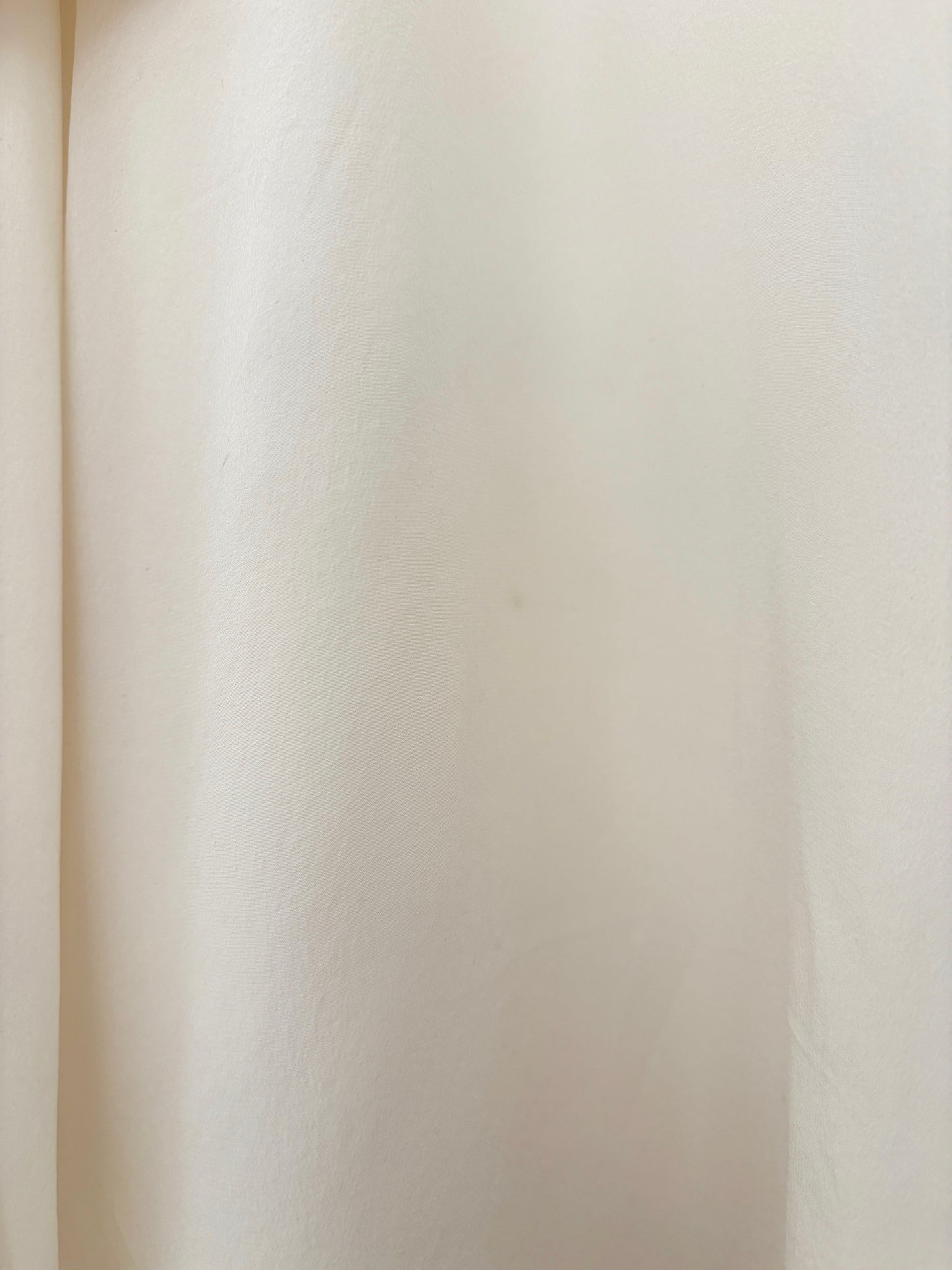 Saint Laurent Silk Lavallière-Neck Blouse S