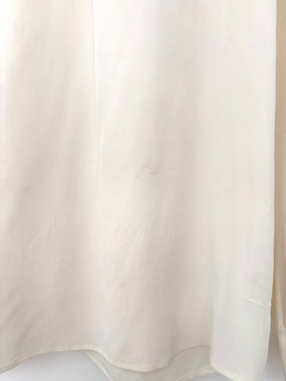 Saint Laurent Silk Lavallière-Neck Blouse S