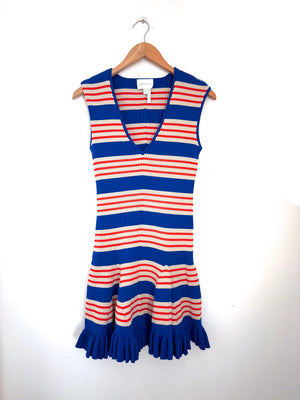 Alice McCall Striped Knit Dress UK 12