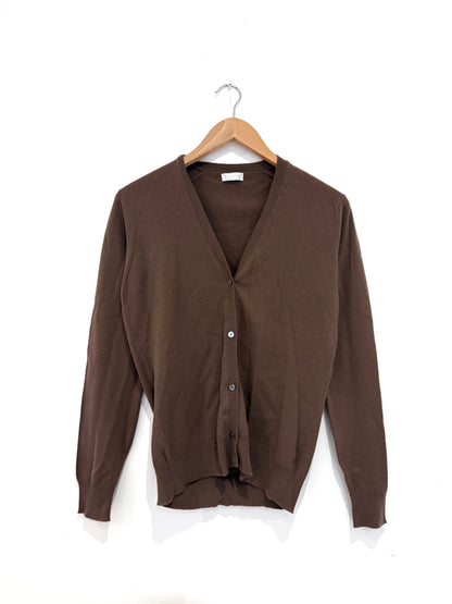 Barrie Brown Cashmere Cardigan L