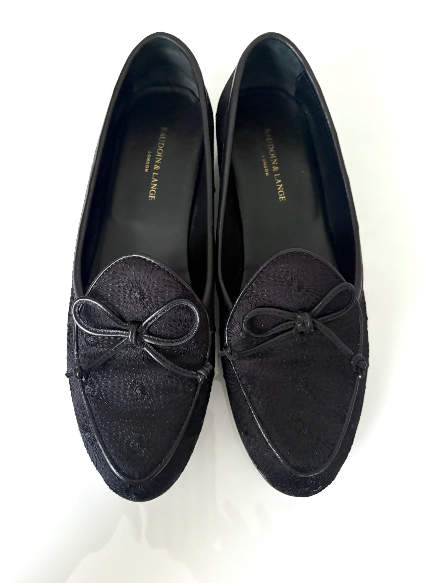 Baudoin & Lange Black Loafers UK 4