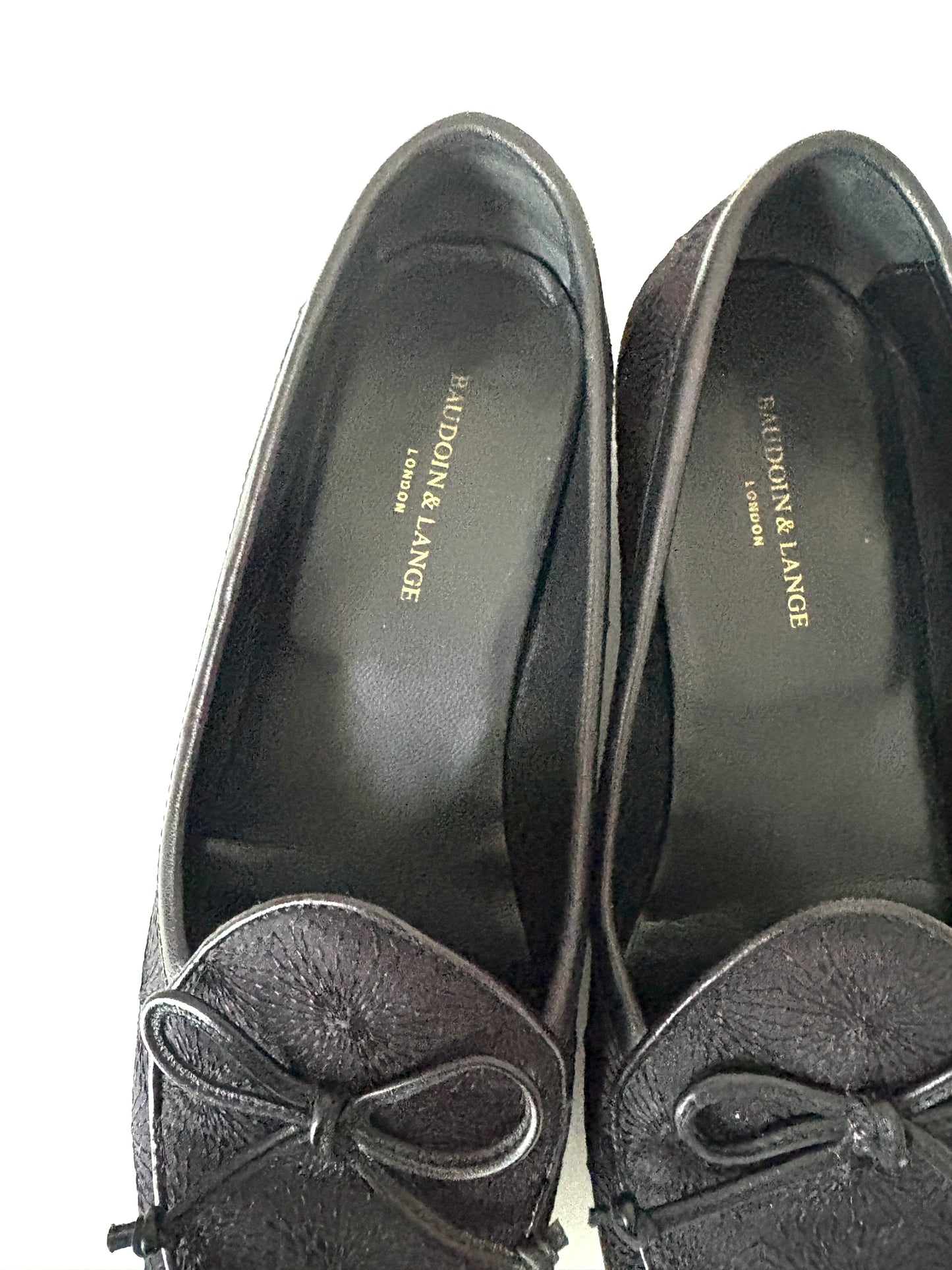 Baudoin & Lange Black Loafers UK 4