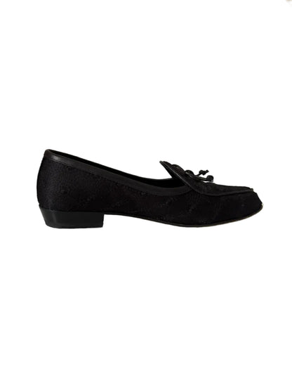 Baudoin & Lange Black Loafers UK 4