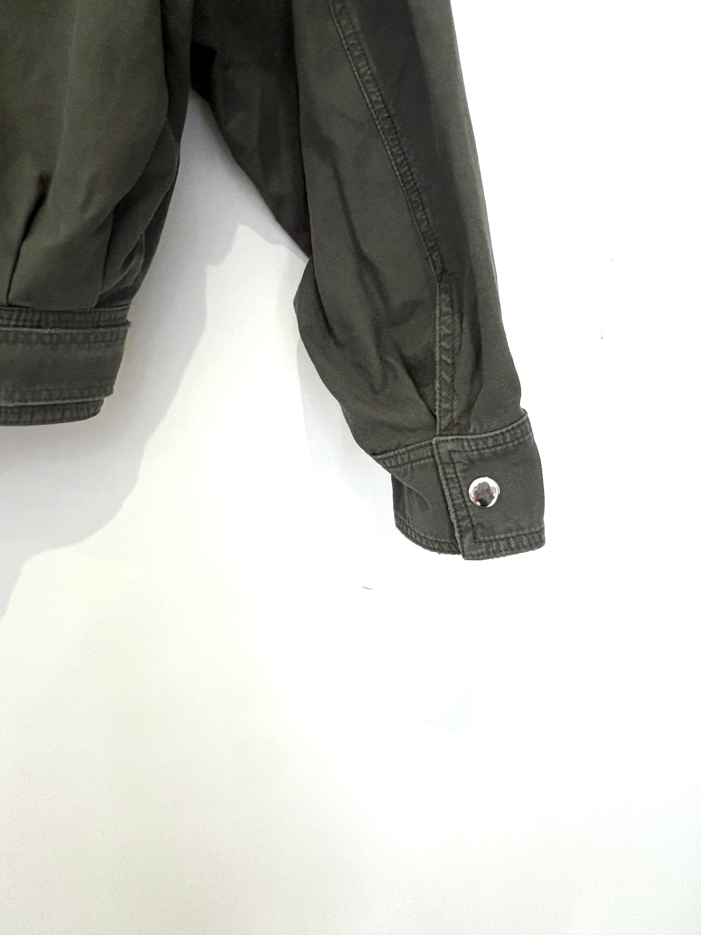 New With Tags The Kooples Jeans Bomber Jacket UK 8
