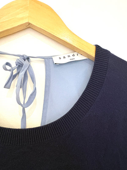 Sandro Navy Sweater S