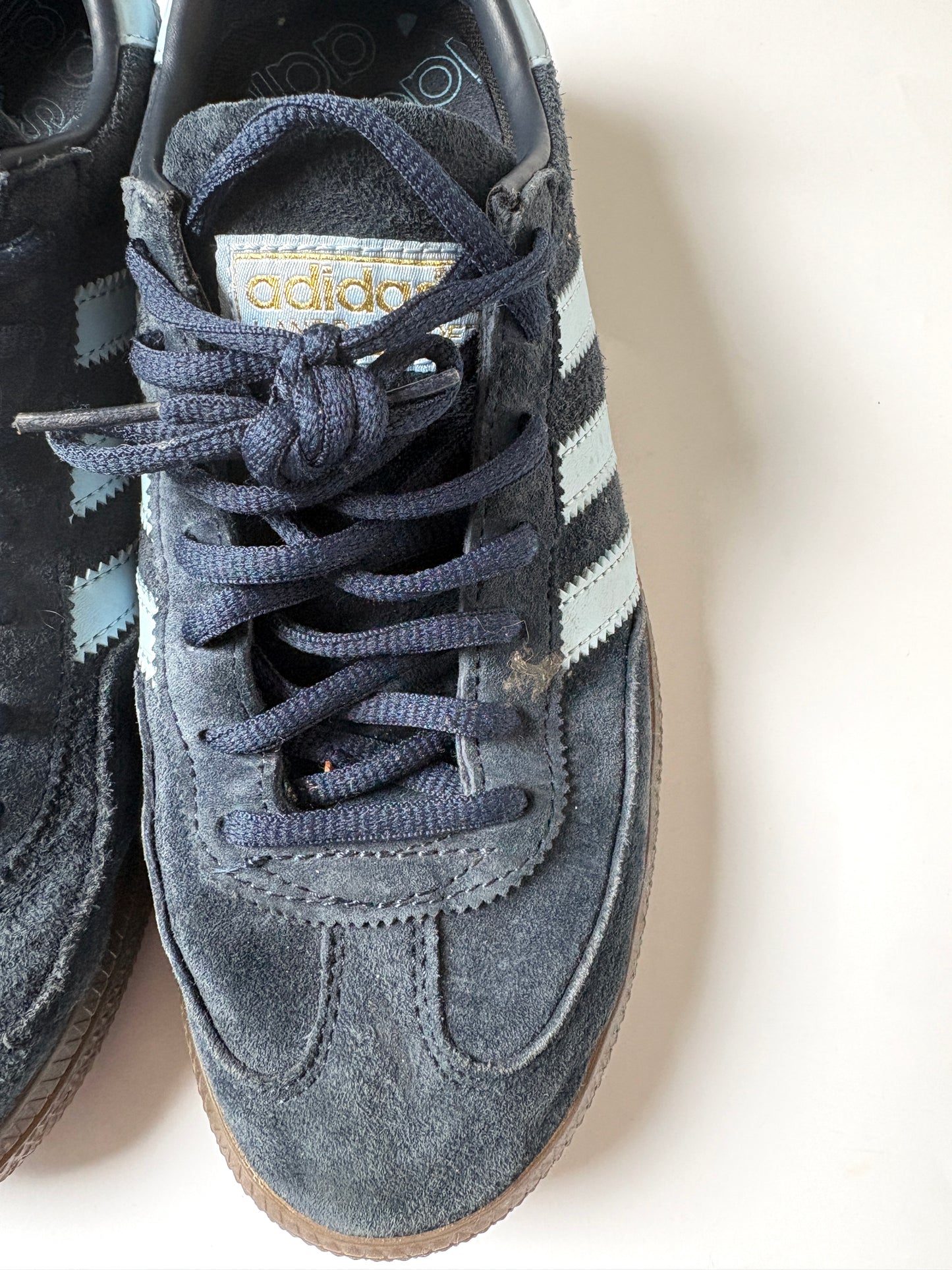 Adidas Navy Handball Spezial Sneakers UK 7