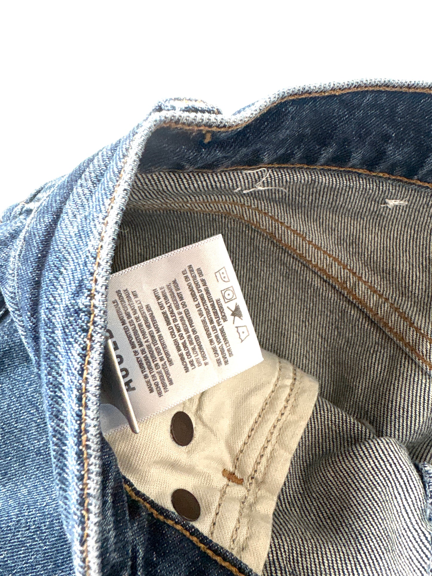 Agolde 90s Pinch Waist Straight-Leg Denim Jeans 26"