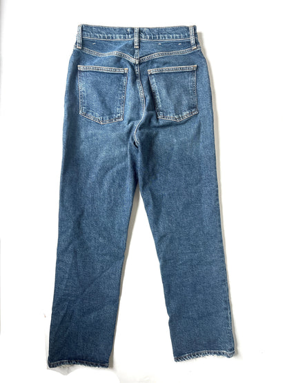 Agolde 90s Pinch Waist Straight-Leg Denim Jeans 26"