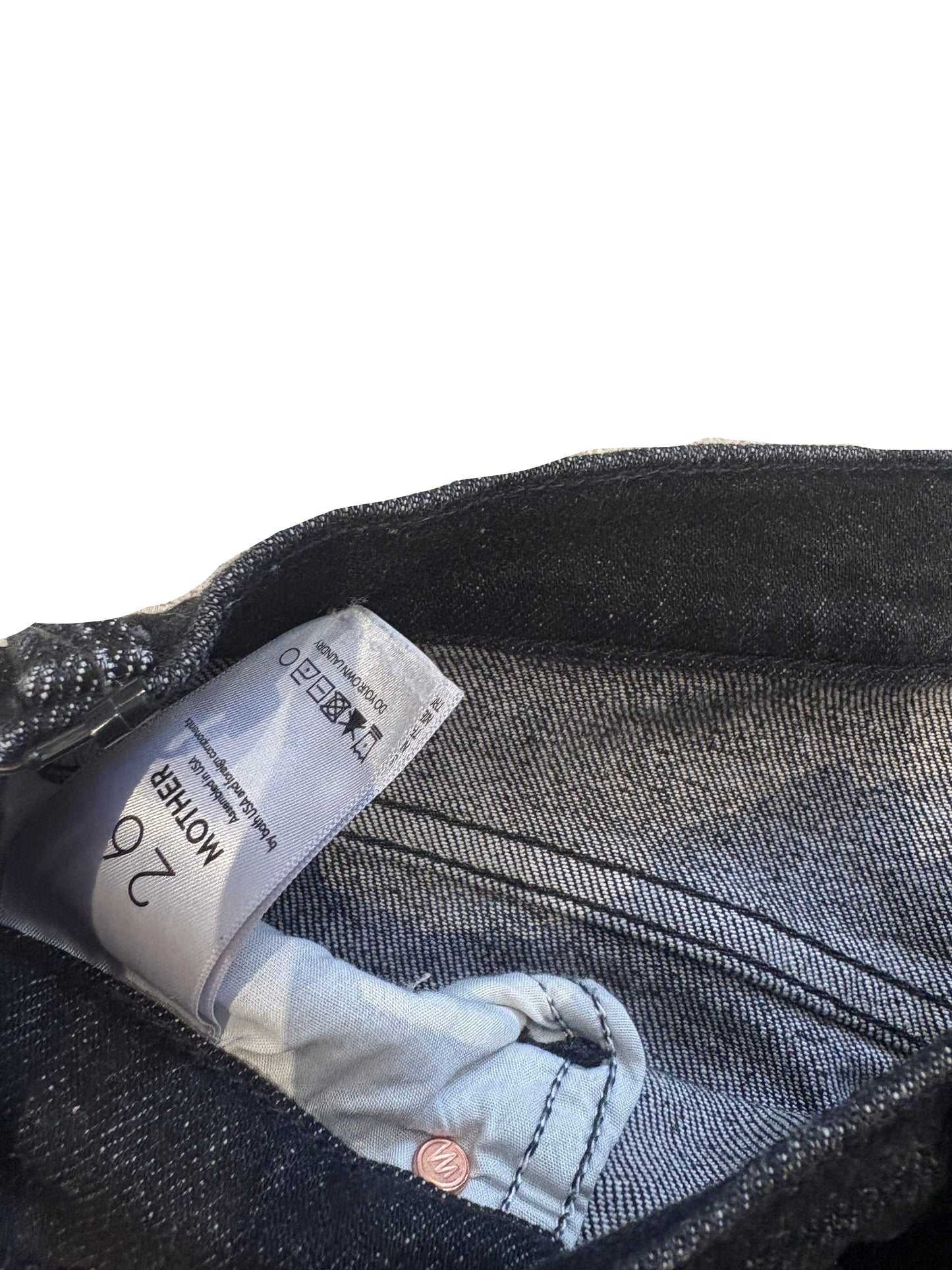 Mother the Rambler Zip Jeans 26"