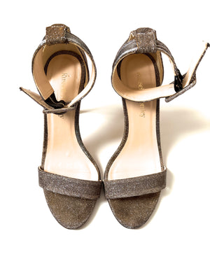 Russell & Bromley Bronze Metallic Sandals UK 6