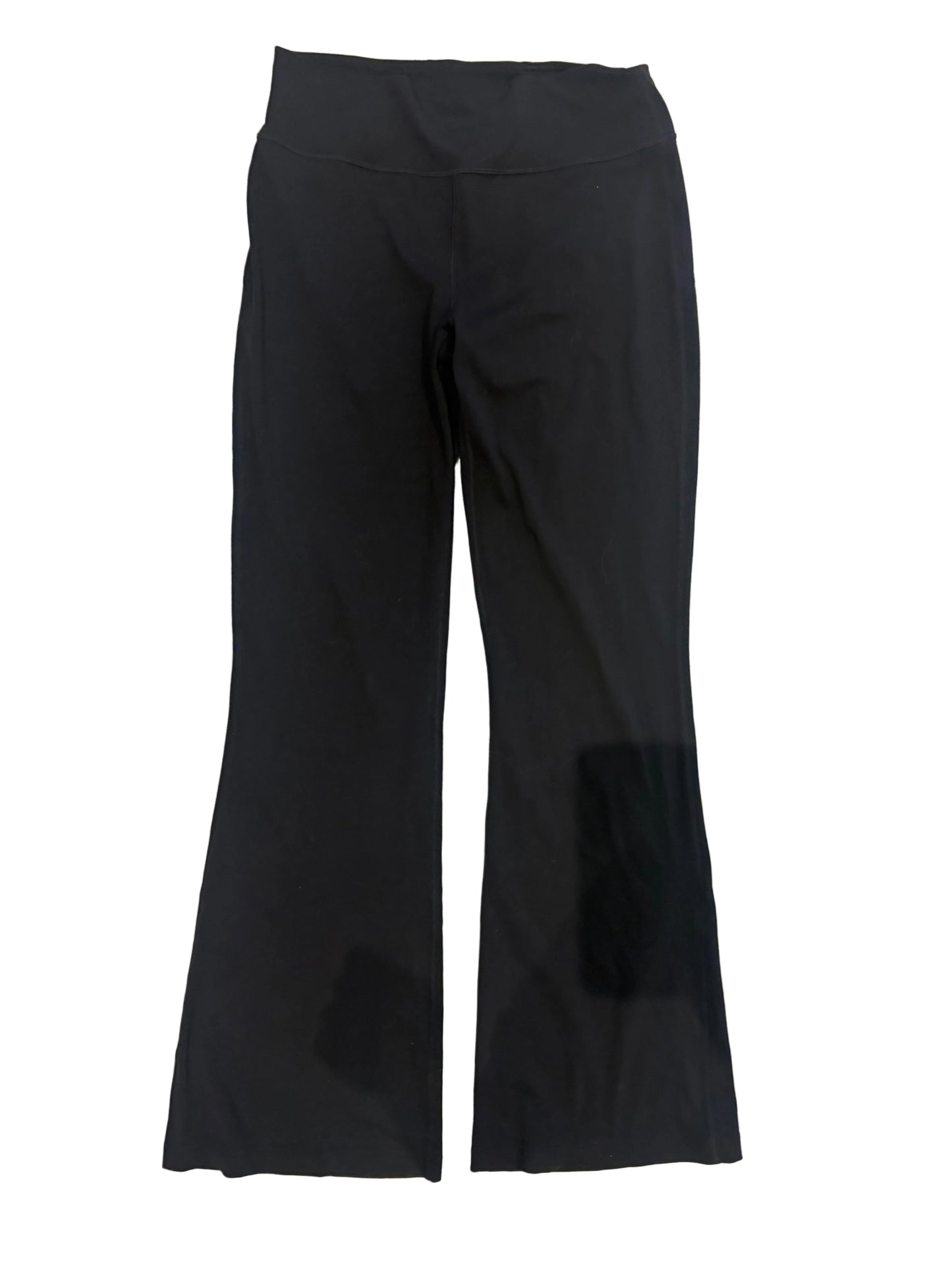 Lululemon Black Flare Leggings UK 16