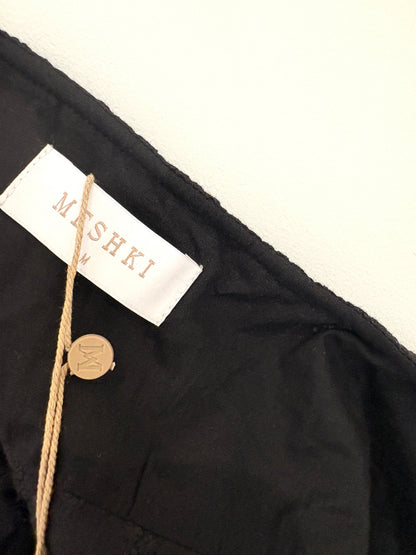 New With Tags Meshki Black Cotton Top M