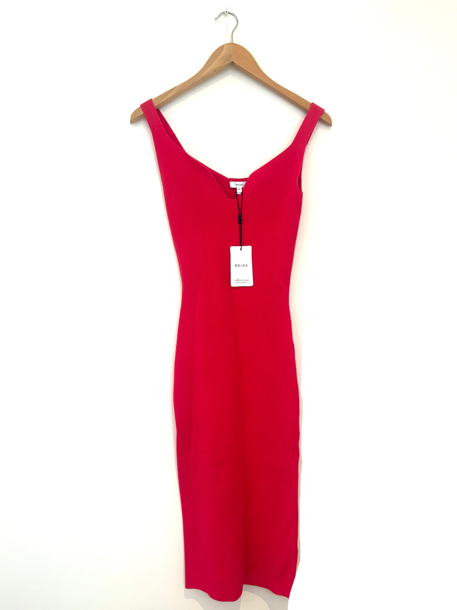 Reiss dakota sweetheart knit dress