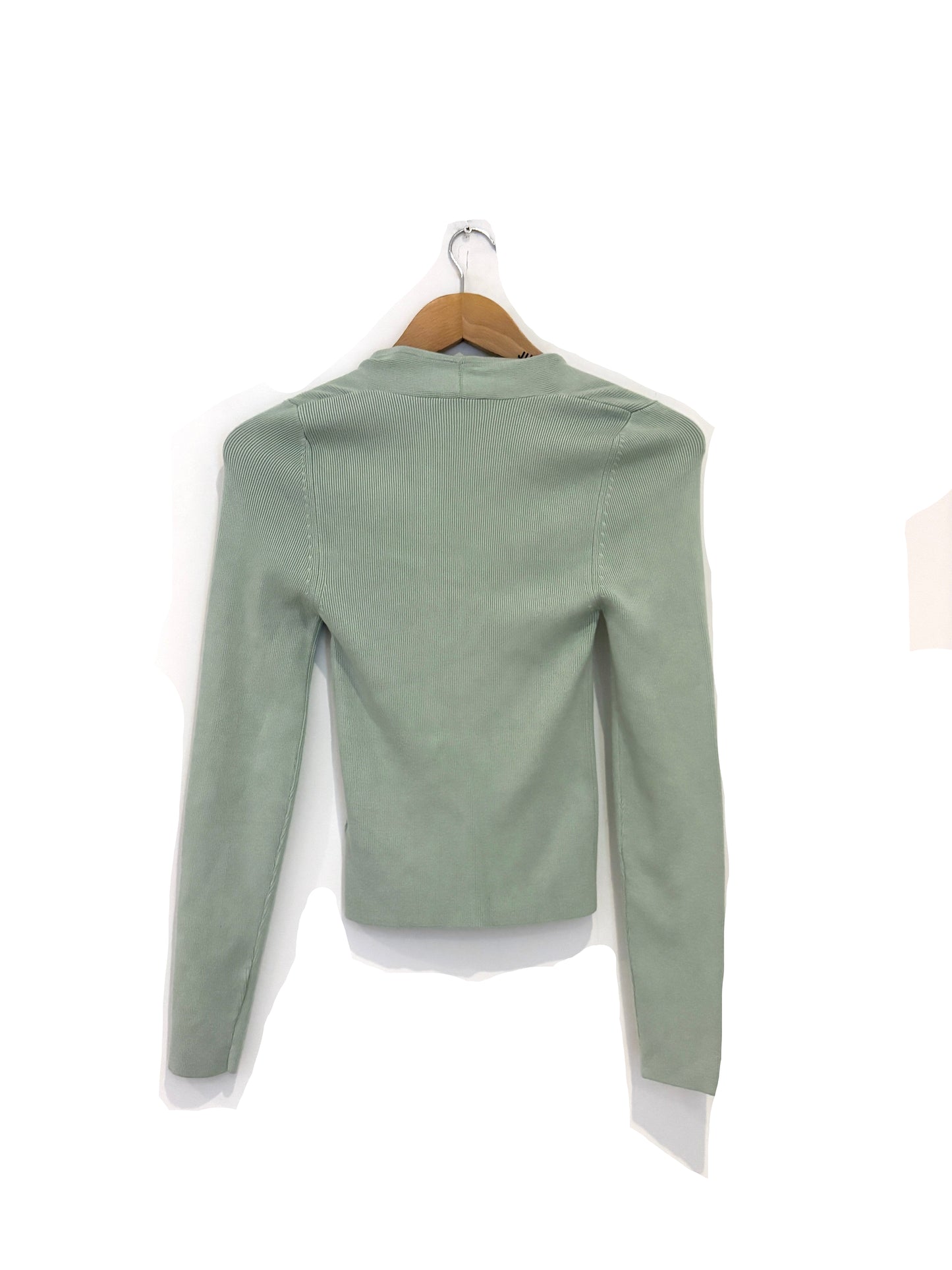 & Other Stories Ribbed Knit Top S