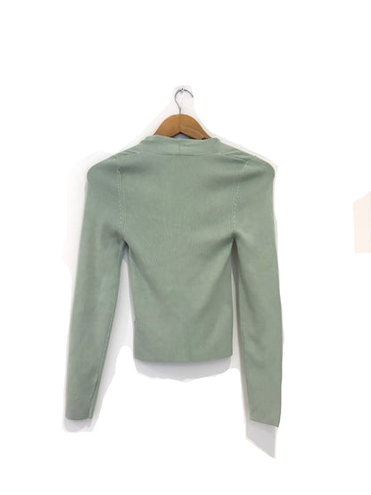 & Other Stories Ribbed Knit Top S