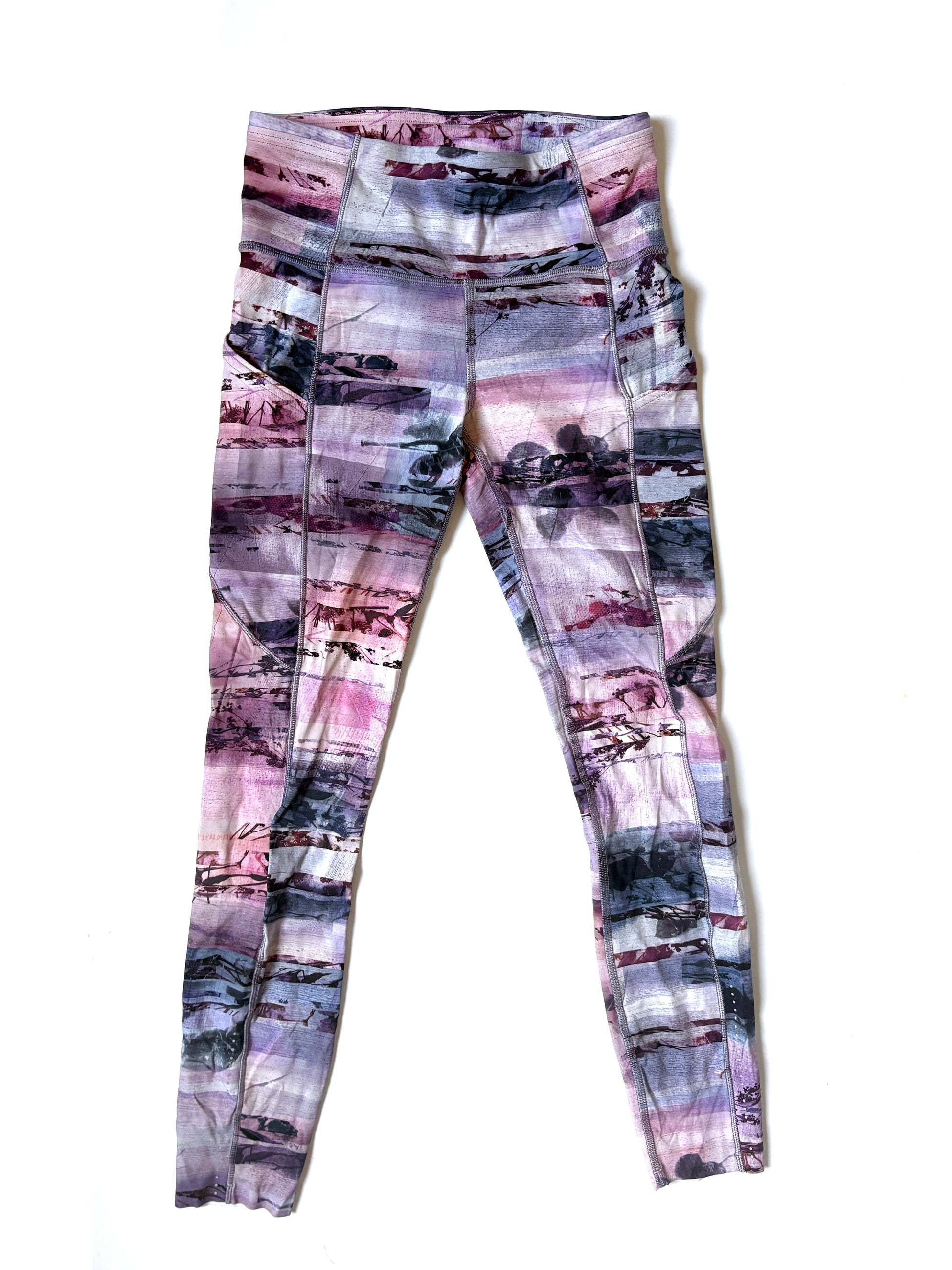 Lululemon fast free 7/8 tight 11 in sunrise