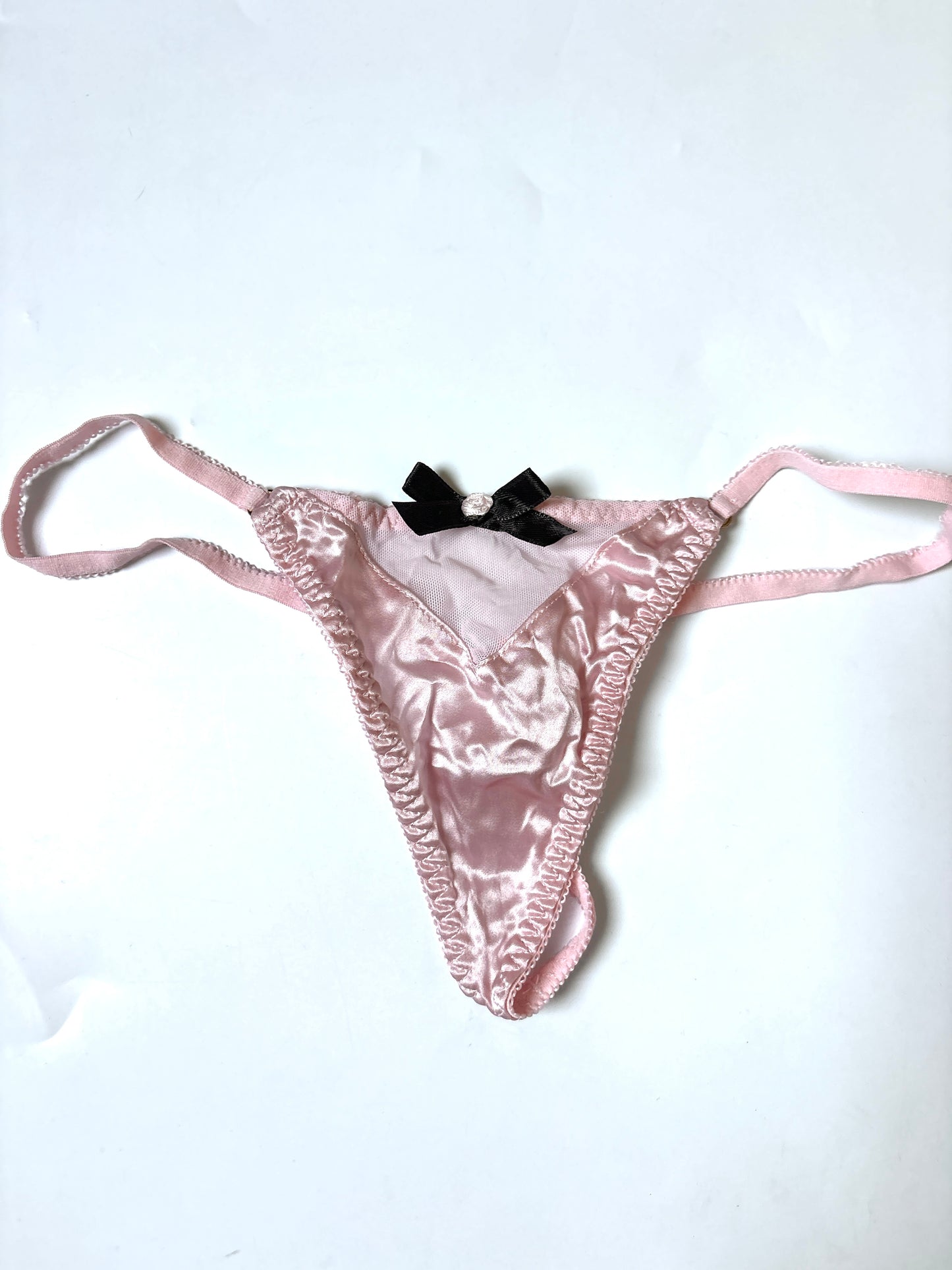 Agent Provocateur Pink Silk Thong S