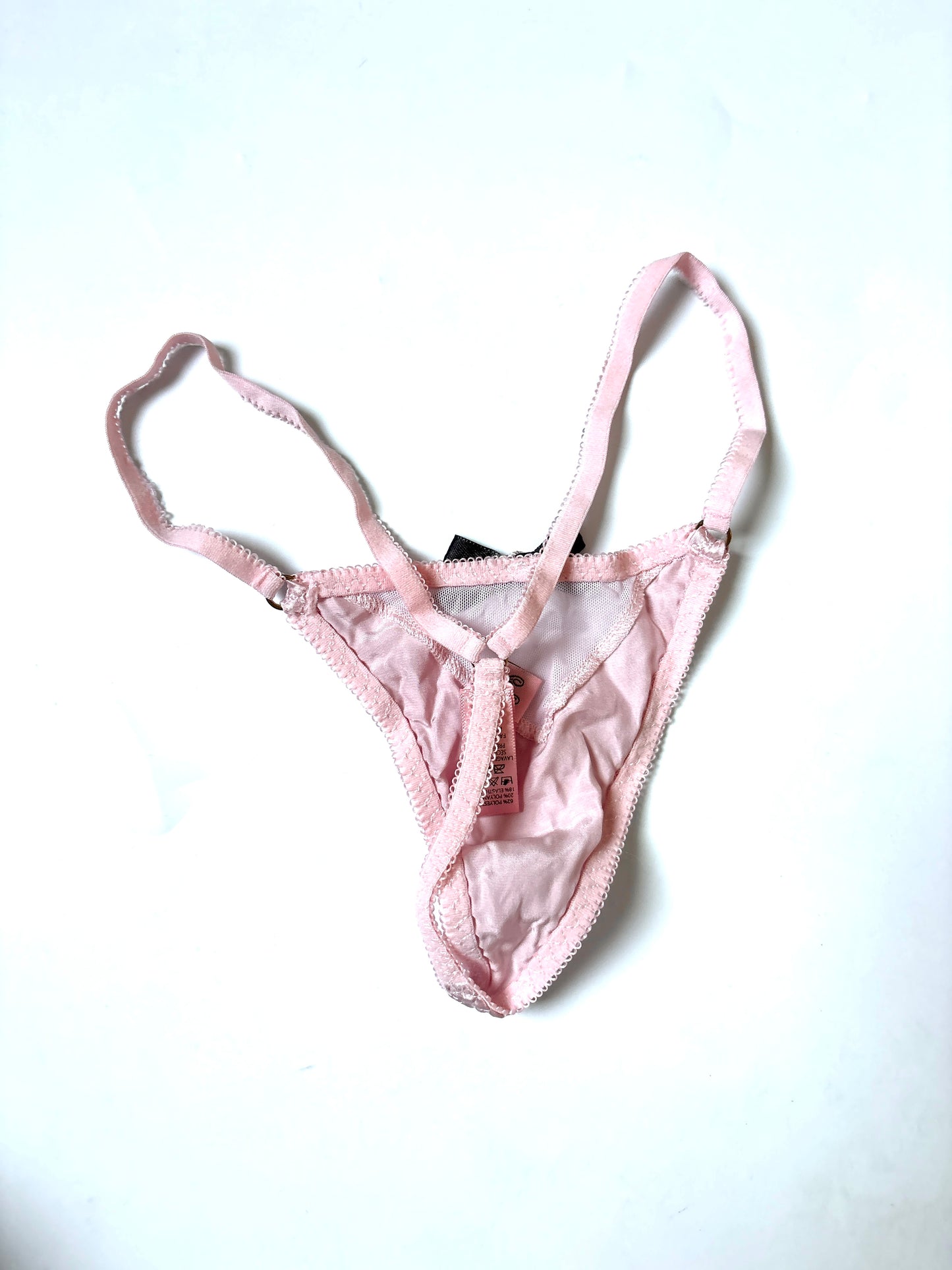 Agent Provocateur Pink Silk Thong S