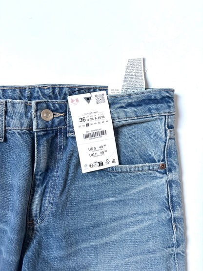 New With Tags Zara Wide leg Jeans UK 8