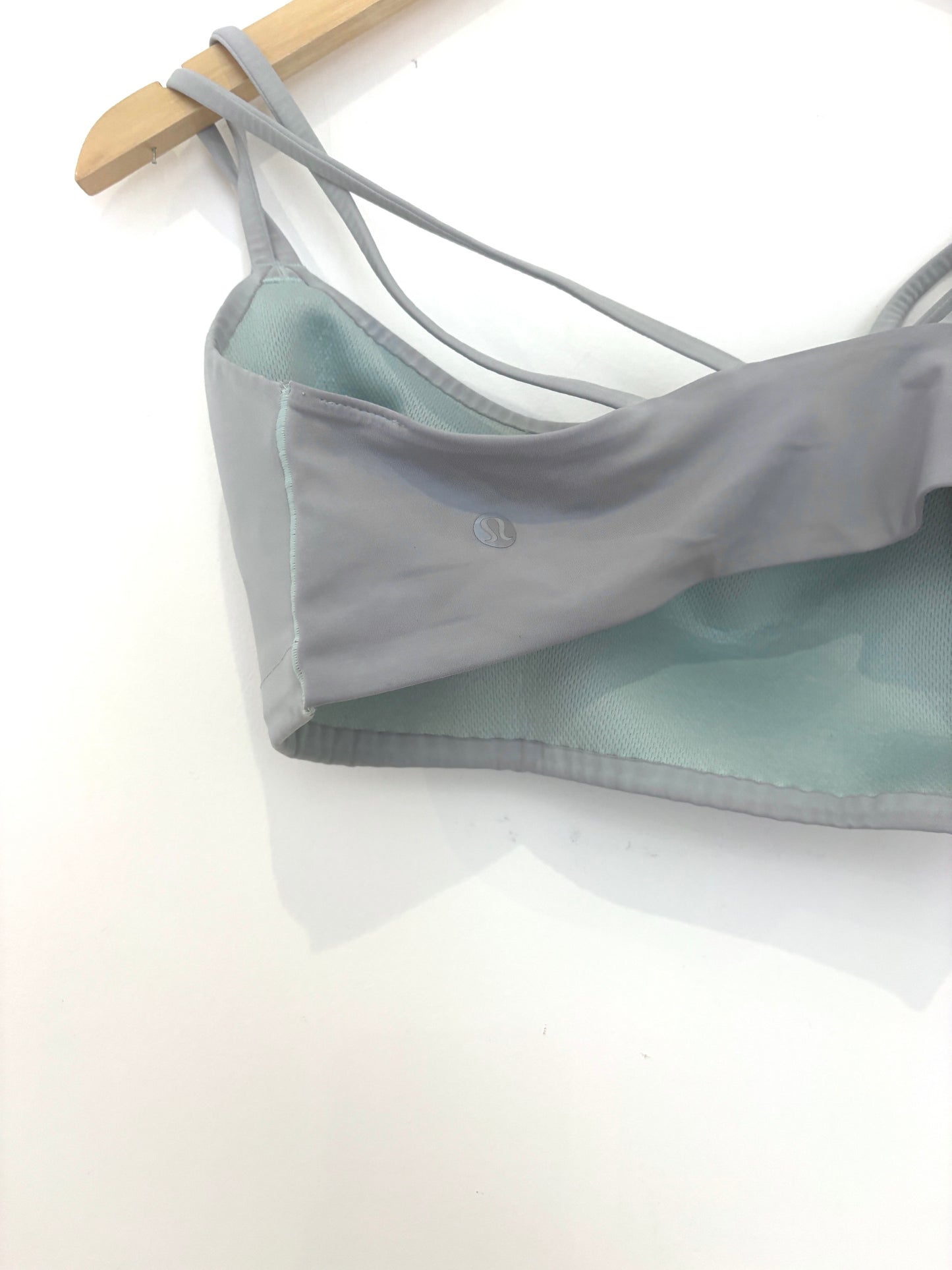 Lululemon Grey Sports Bra UK 10
