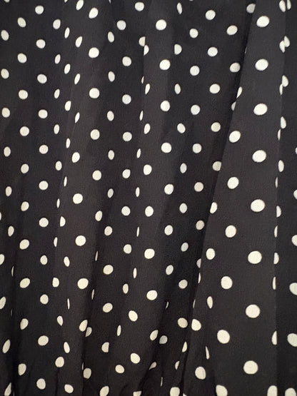 Tara Jarmon Silk Polka Dot Dress UK 8