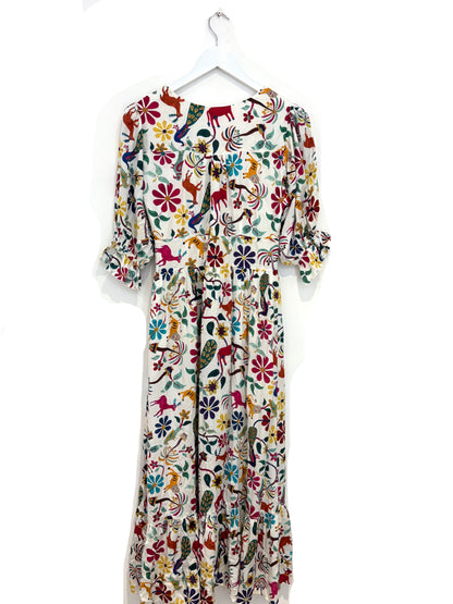 Soi Paris Print Dress UK 10