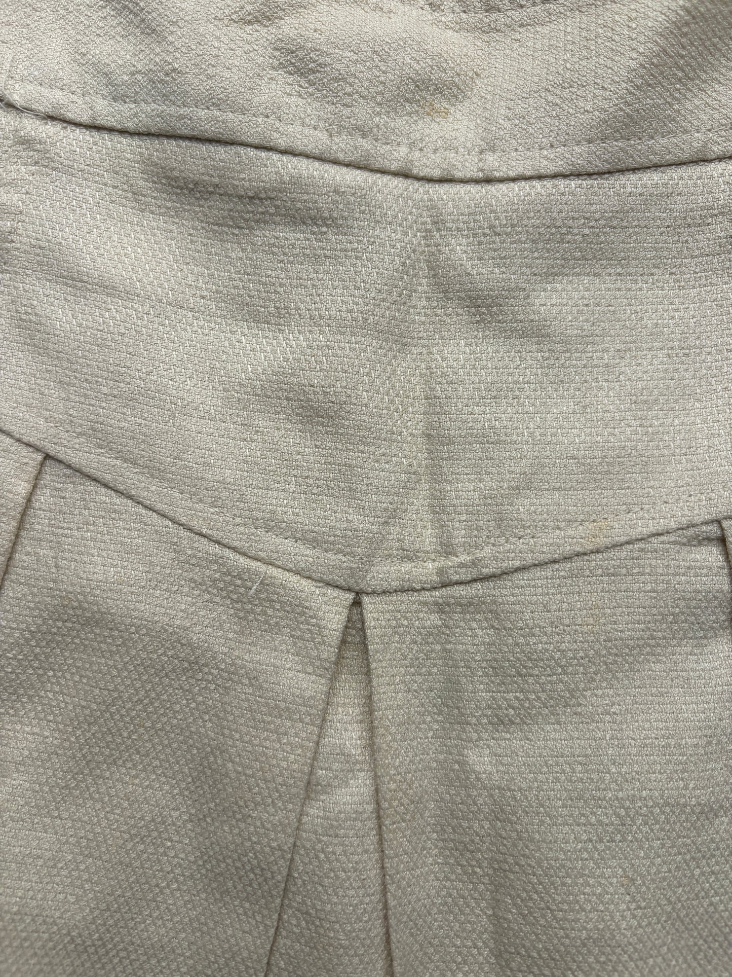 Diane Von Furstenberg Cargo Linen Mini Skirt UK 10