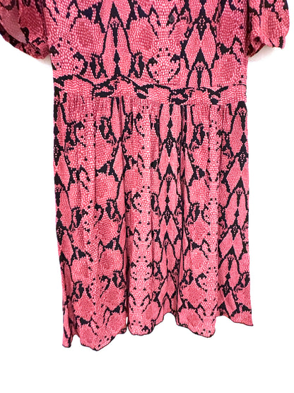 Ba&sh Snakeskin Dress L