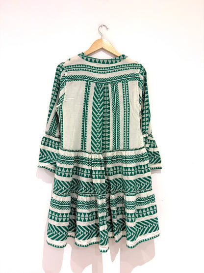 Devotion Twins Ella Green Dress XS