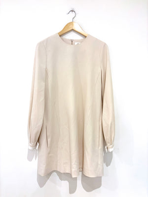 Victoria Victoria Beckham Light Beige Dress UK 12