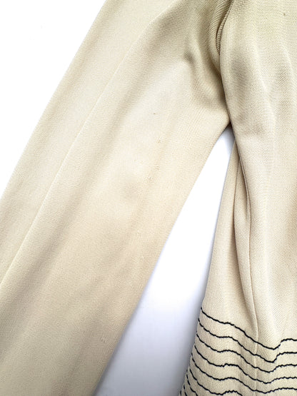 Emporio Armani Vintage Cream Suit UK 10
