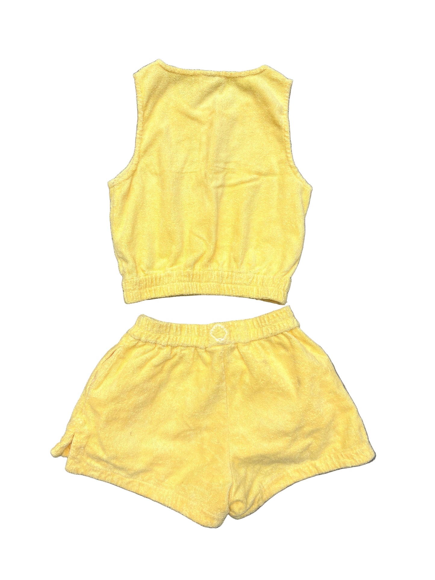 Terry Towelling Yellow Set S