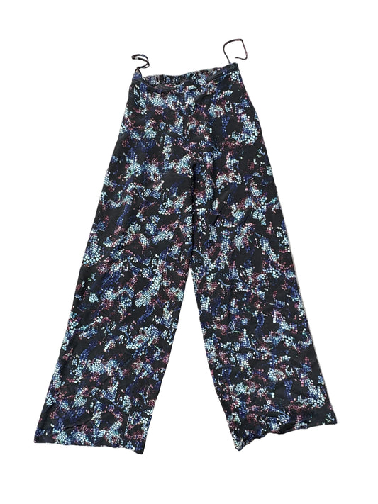 saloni wide leg silk trousers