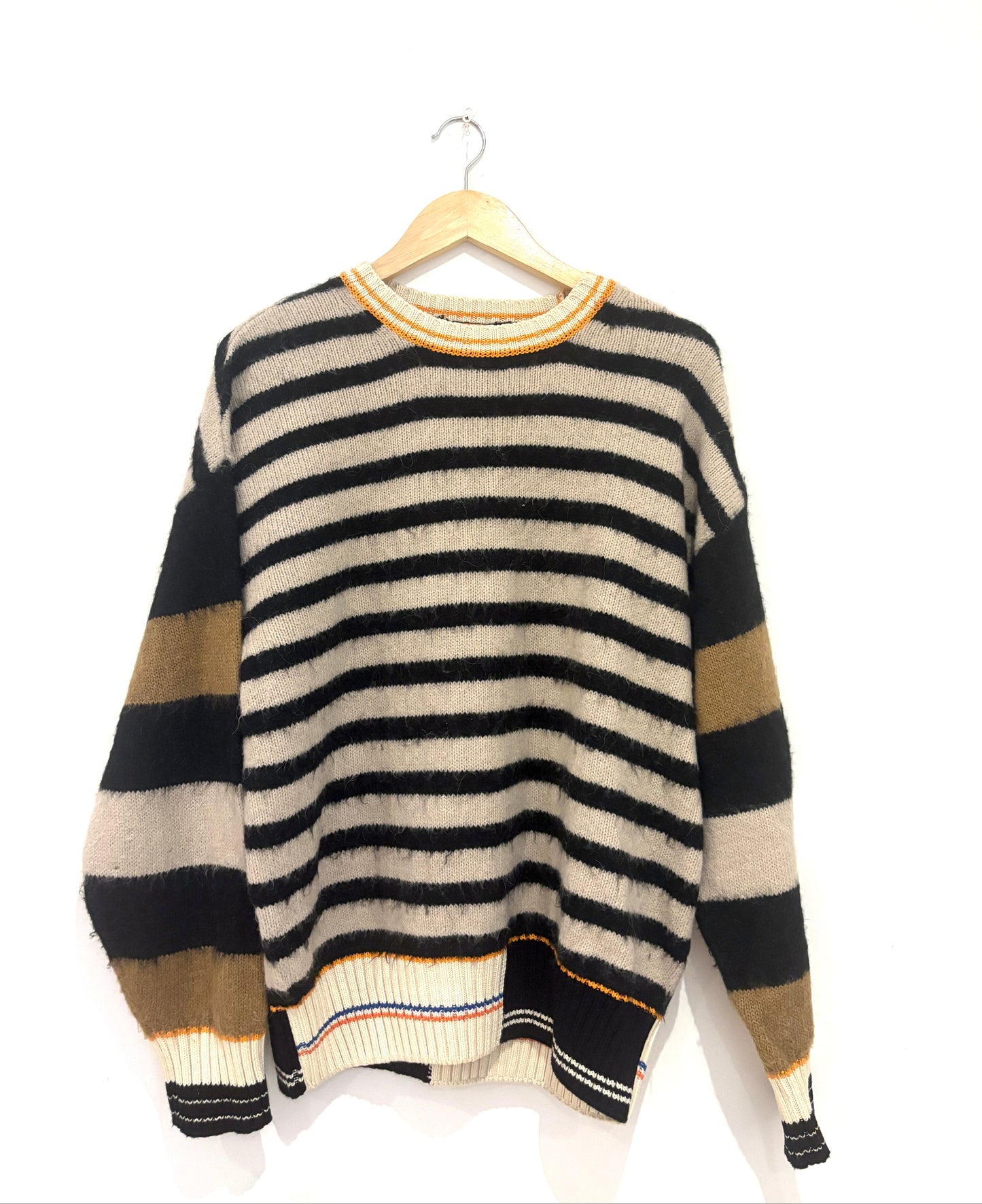 Stine Goya striped wool Shea sweater S