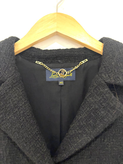 Luisa Spagnoli Cropped Tweed Jacket UK 8
