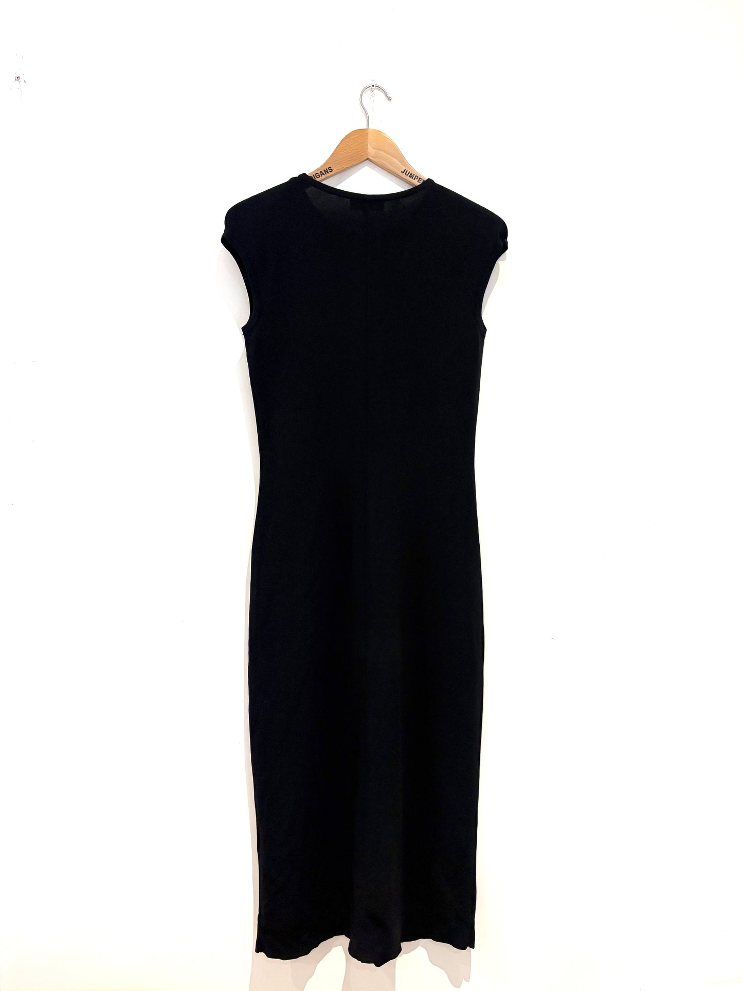 Luisa Spagnoli Black Knit Dress M