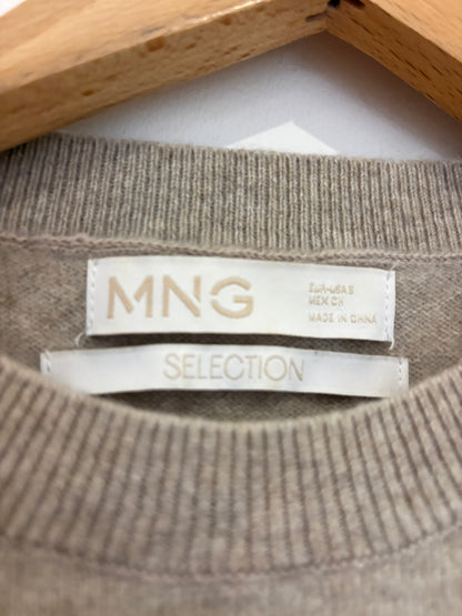 Mango Oatmeal Cashmere Jumper S