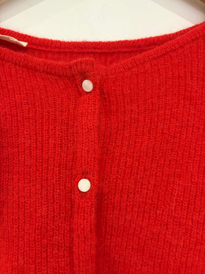 New With Tags Sezane Rouge Gilet Gaspard m