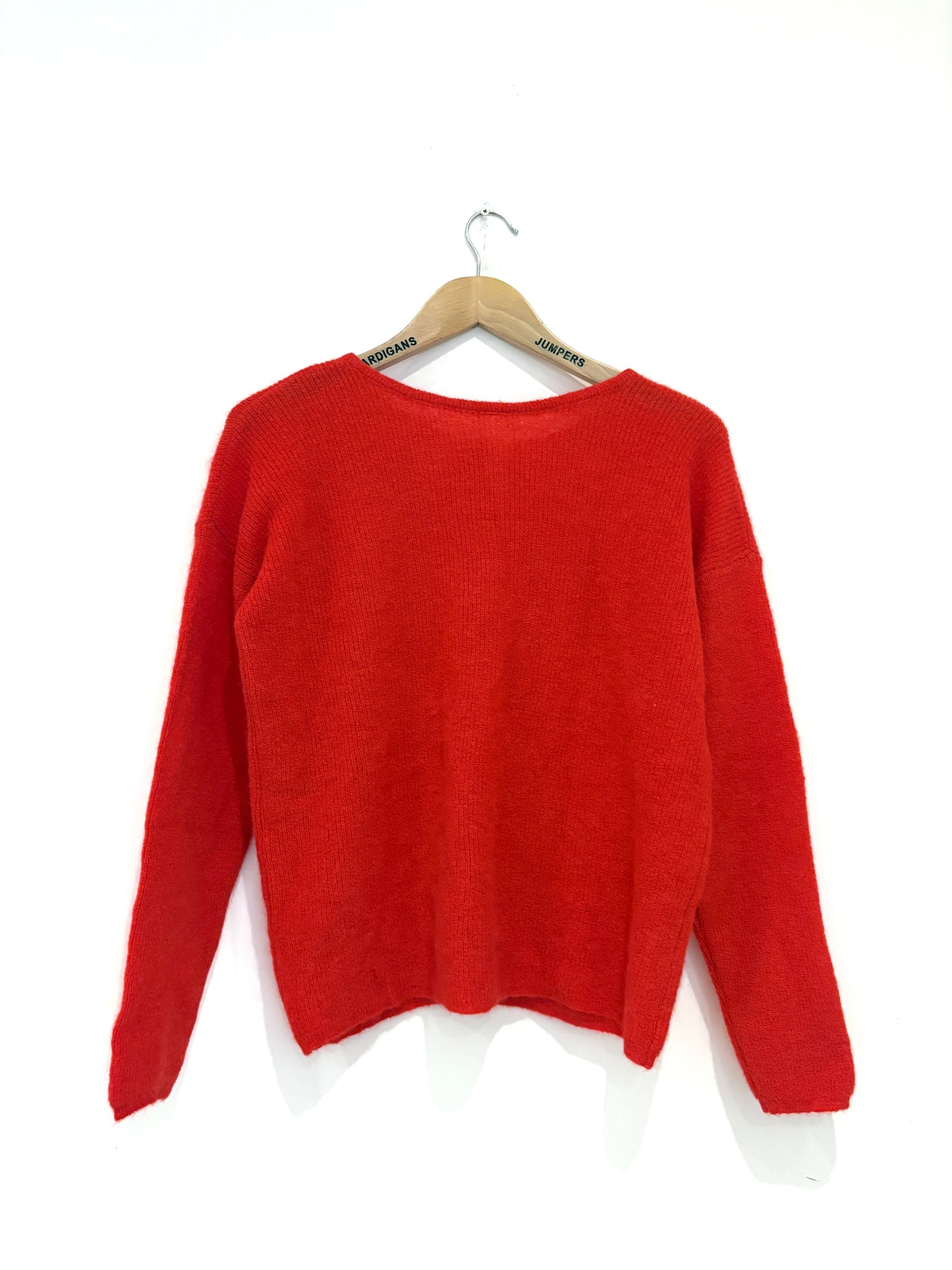 New With Tags Sezane Rouge Gilet Gaspard m