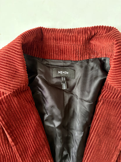 Me+Em Corduroy Brown Blazer with Trousers UK 14