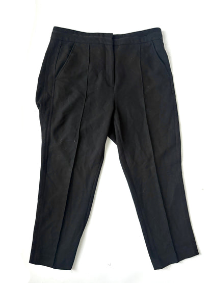 me+em black straight leg trouser