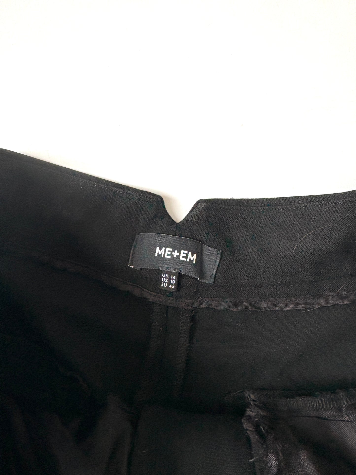 Me+Em Black Trousers UK 14